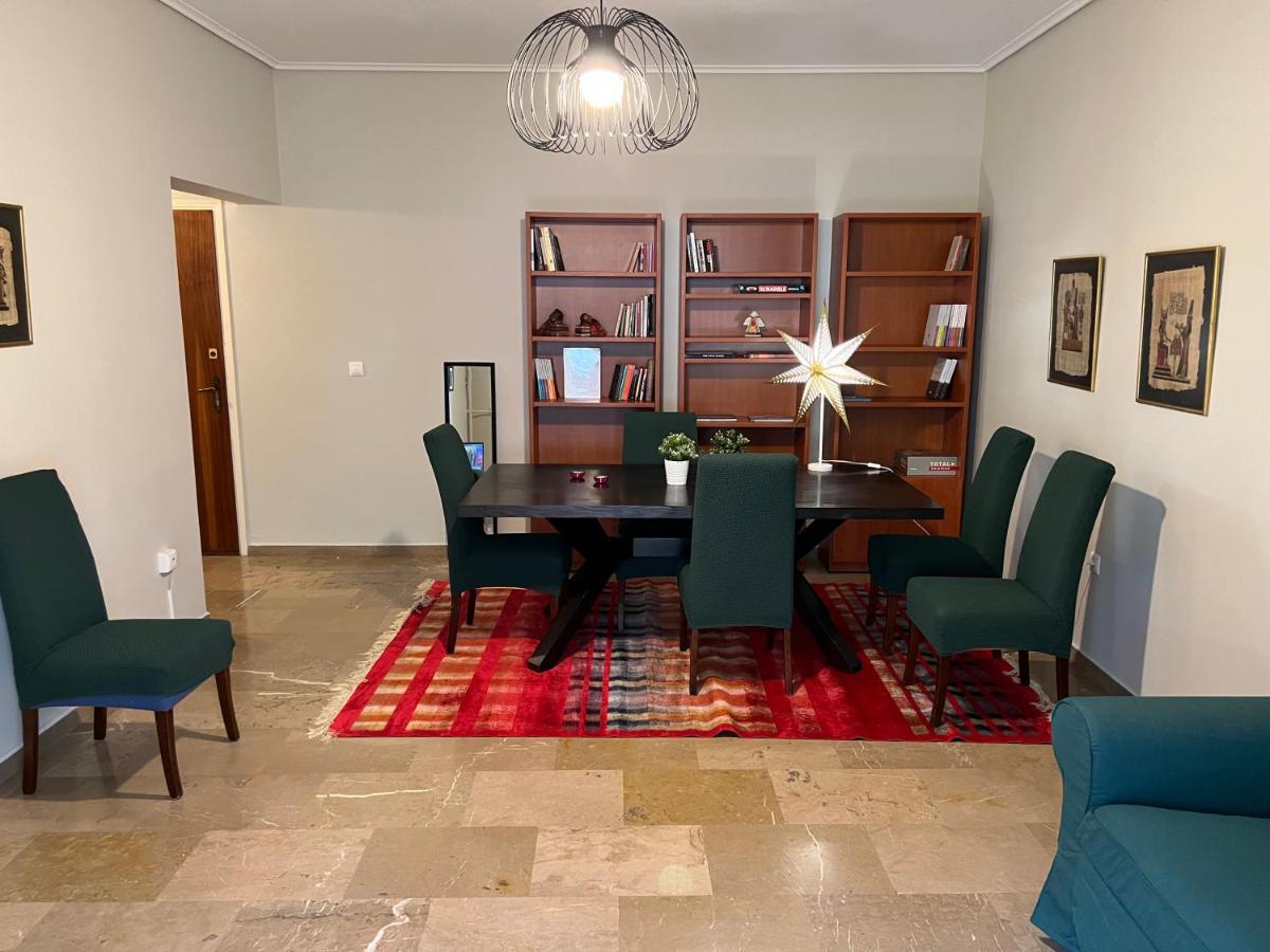 Agios Eleftherios Metro St. 2 Bedrms 4 Pers. Flat Atenas Exterior foto