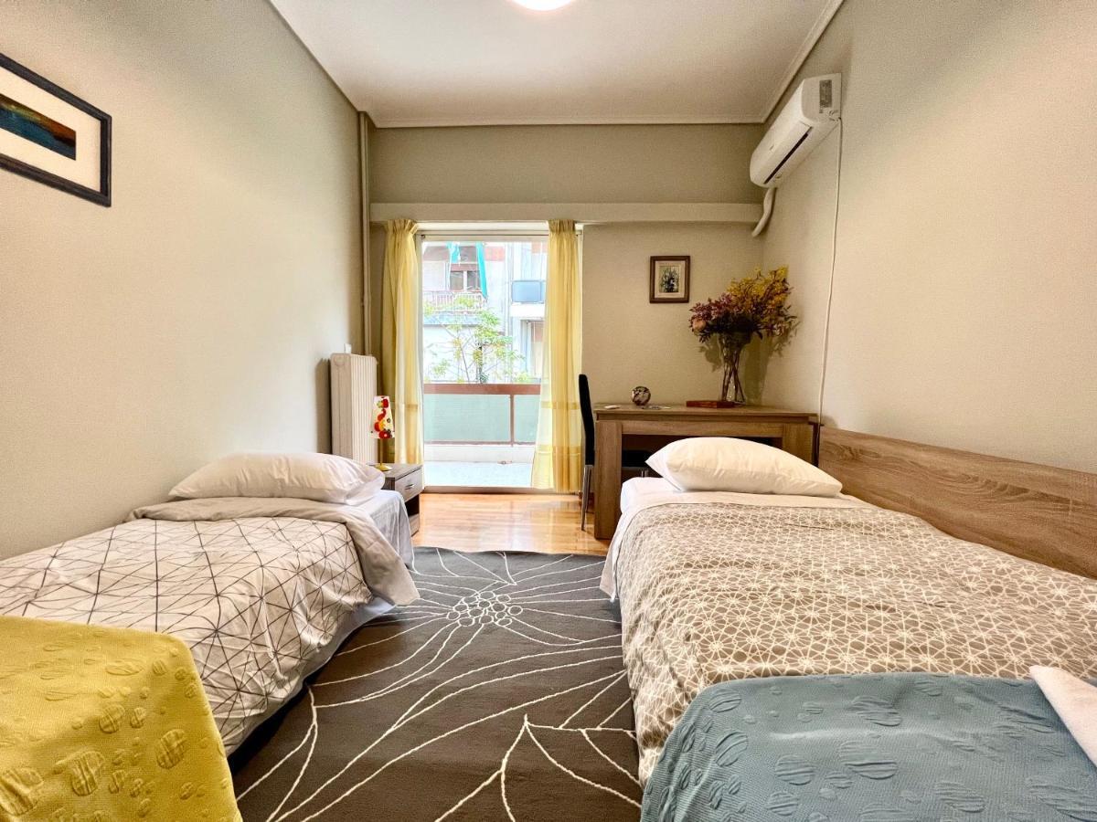 Agios Eleftherios Metro St. 2 Bedrms 4 Pers. Flat Atenas Exterior foto